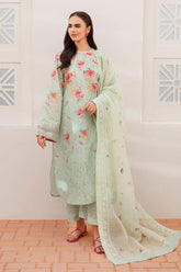 ASIFA NABEEL LAWN PRINTED EMBROIDERY DRESS 3 PIECE UNSTITCHED 2189