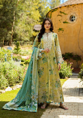 ASIFA NABEEL LAWN PRINTED EMBROIDERY DRESS 3 PIECE UNSTITCHED 2267