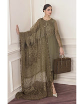 BAROQUE SOFT CHIFFON EMBROIDERY DRESS 3 PIECE 2346