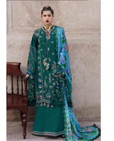 HUSSAIN REHAR DHANAK EMBROIDERY DRESS 3 PIECE 2357