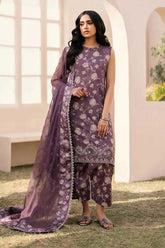 BAROQUE LAWN PRINTED EMBROIDERY DRESS 3 PIECE UNSTITCHED 2101