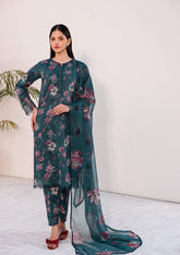 FARASHA LAWN PRINTED EMBROIDERY DRESS 3 PIECE UNSTITCHED