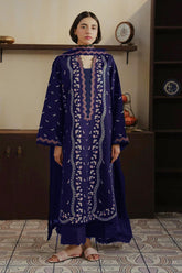 MARIA B DHANAK EMBROIDERY DRESS 3 PIECE 2357