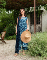 FARASHA LAWN PRINTED EMBROIDERY DRESS 3 PIECE UNSTITCHED