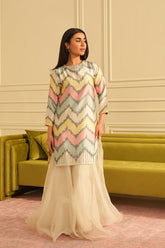 LULUSAR SILK PRINTED DRESS 2 PIECE 2399