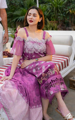 ASIFA NABEEL LAWN PRINTED EMBROIDERY DRESS 3 PIECE UNSTITCHED