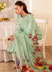 FARASHA LAWN PRINTED EMBROIDERY DRESS 3 PIECE UNSTITCHED