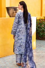 FARASHA KHADDAR PRINTED EMBROIDERY DRESS 3 PIECE 2404