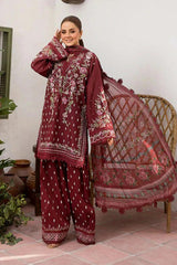 SOBIA NAZIR LAWN PRINTED EMBROIDERY DRESS 3 PIECE