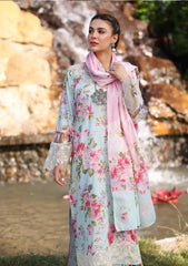 ELAAF LAWN PRINTED EMBROIDERY DRESS 3 PIECE UNSTITCHED