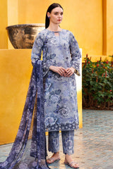 FARASHA KHADDAR PRINTED EMBROIDERY DRESS 3 PIECE 2404