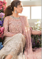 MARIA B WEDDING COLLECTION TIE AND DIE EMBROIDERY DRESS 3 PIECE