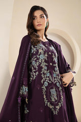 MARIA B LAWN EMBROIDERY DRESS 3 PIECE UNSTITCHED