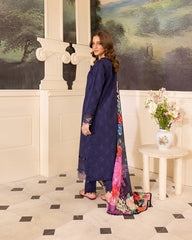 FARASHA LAWN PRINTED EMBROIDERY DRESS 3 PIECE UNSTITCHED