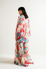 LULUSAR SILK PRINTED DRESS 2 PIECE 2399