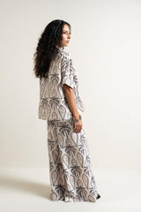 LULUSAR SILK PRINTED DRESS 2 PIECE 2399