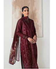 MARIA B DHANAK EMBROIDERY DRESS 3 PIECE 2376