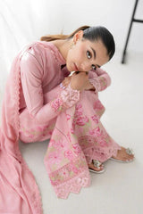 MARIA B DHANAK EMBROIDERY DRESS 3 PIECE 2375