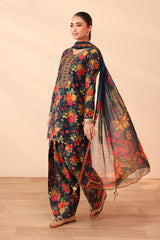 MARIA B KHADDAR PRINTED EMBROIDERY DRESS 3 PIECE 2395