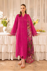 FRASHA DHANAK EMBROIDERY DRESS 3 PIECE 2354