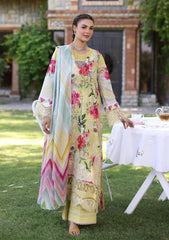 ELAAF LAWN PRINTED EMBROIDERY DRESS 3 PIECE UNSTITCHED