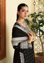 HASEENS SOFT CHIFFON EMBROIDERY GHARARA COLLECTION 2354