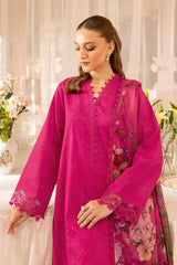 FRASHA DHANAK EMBROIDERY DRESS 3 PIECE 2354