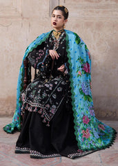HUSSAIN REHAR DHANAK EMBROIDERY DRESS 3 PIECE 2365