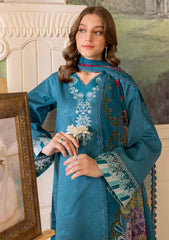 FARASHA LAWN PRINTED EMBROIDERY DRESS 3 PIECE UNSTITCHED