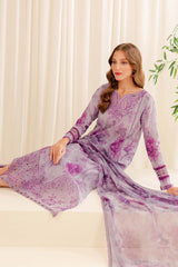 FARASHA LAWN PRINTED EMBROIDERY DRESS 3 PIECE UNSTITCHED