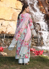 ELAAF LAWN PRINTED EMBROIDERY DRESS 3 PIECE UNSTITCHED