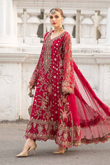 AZURE EMBROIDERY CHIFFON DRESS 3 PIECE 2386